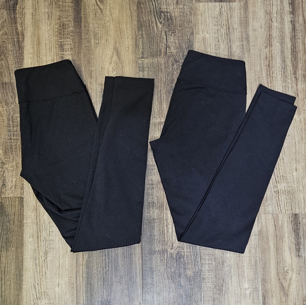 EUC Zella Black Leggins (2 pair)